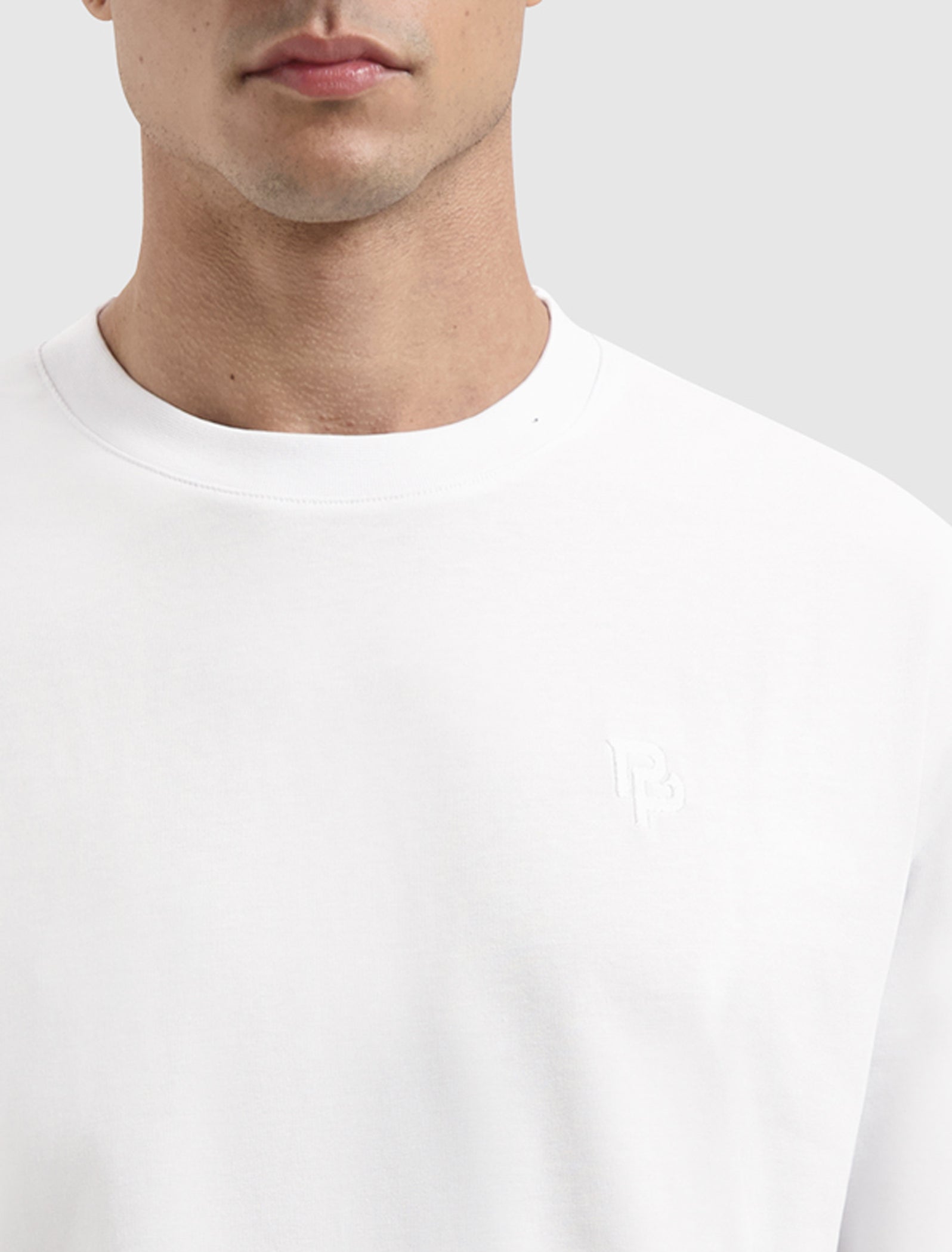 Essential Initials T-shirt | White