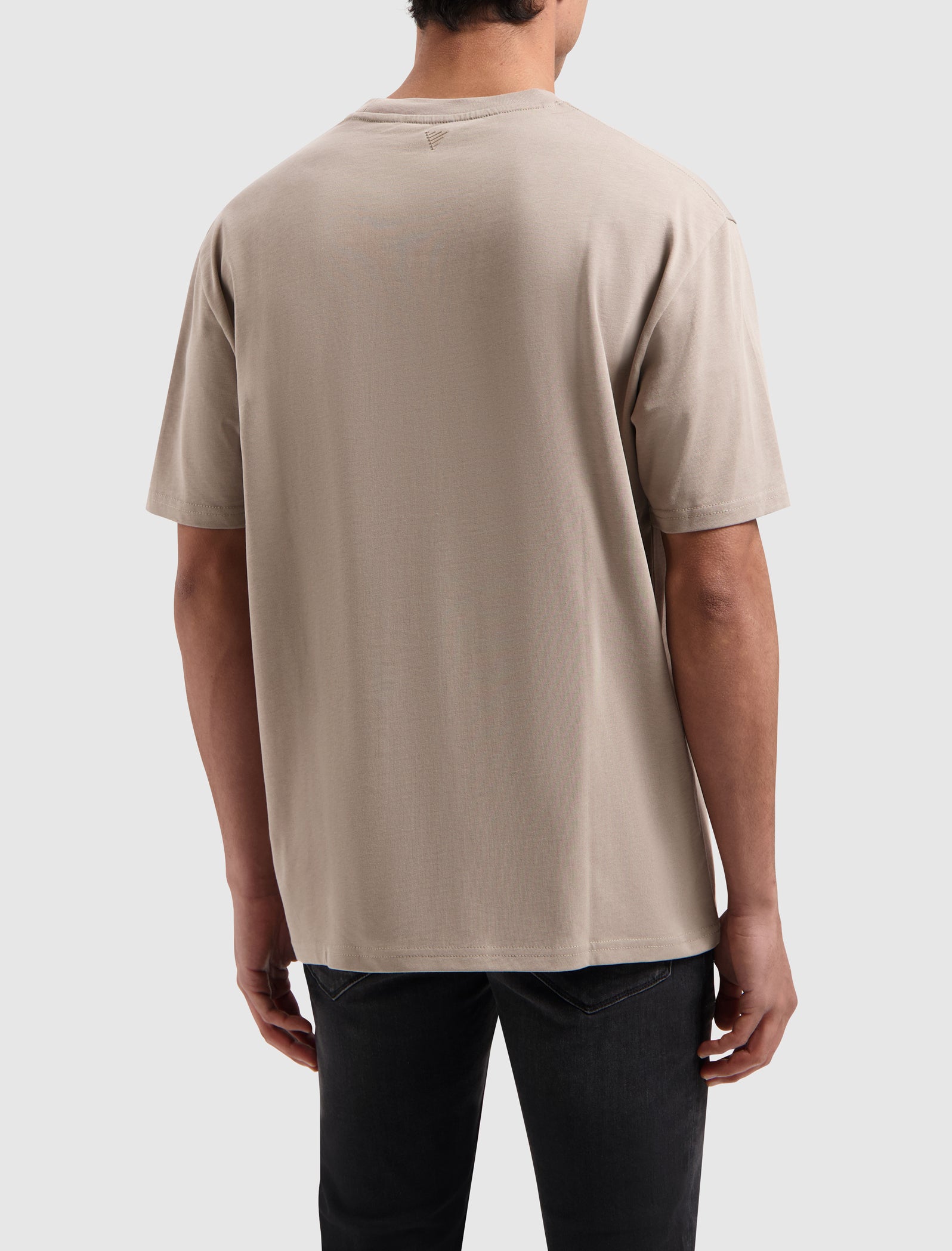 Essential Initials T-shirt | Taupe