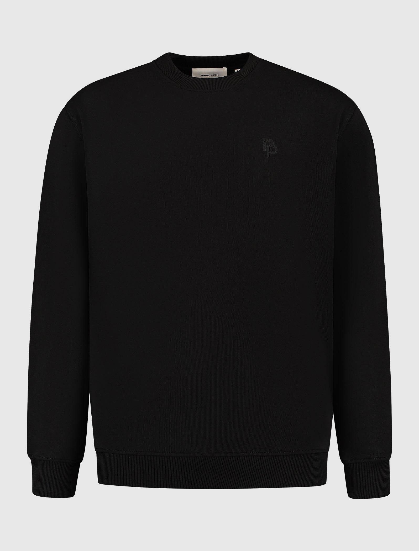 Essential Initials Sweater | Black