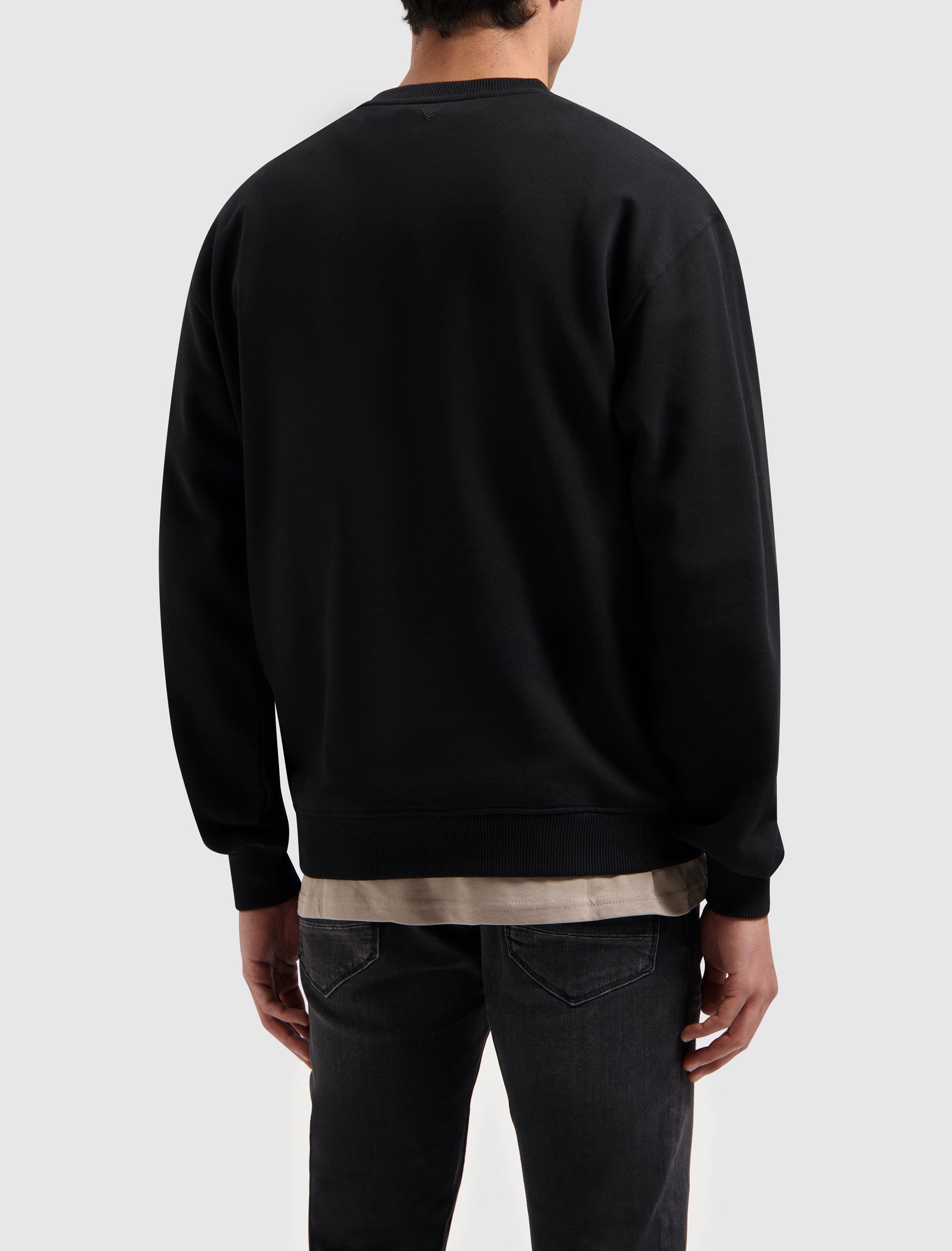 Essential Initials Sweater | Black