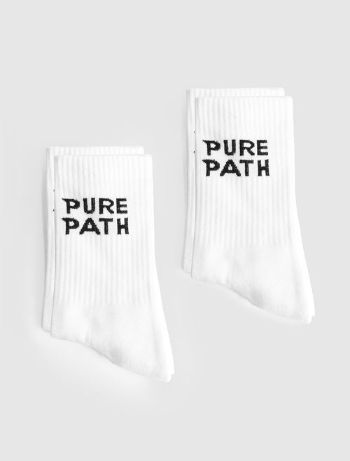 Essential 2-pack Socks | White