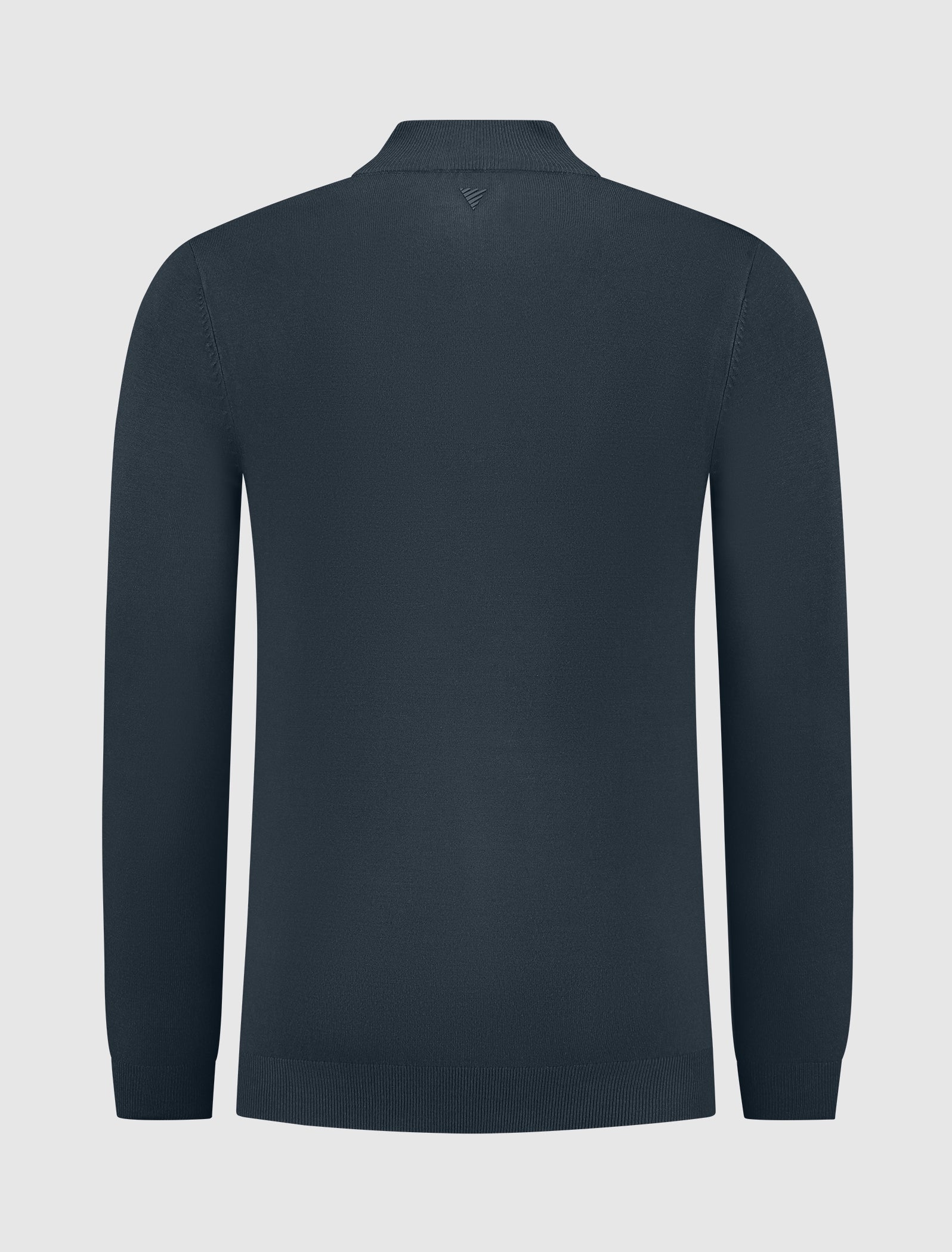 Essential Knitwear Halfzip Sweater | Navy