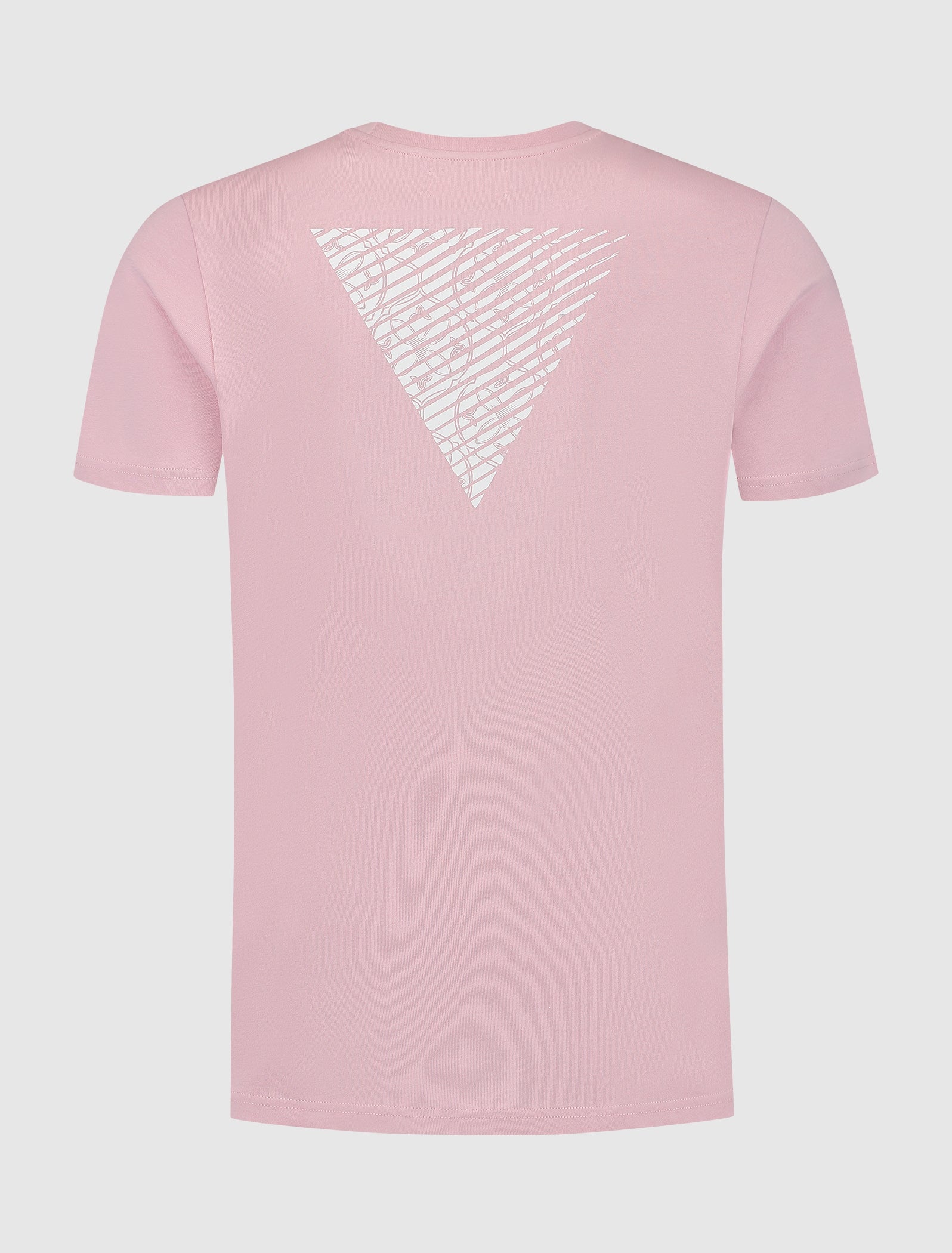 Triangle Monogram T-shirt | Pink