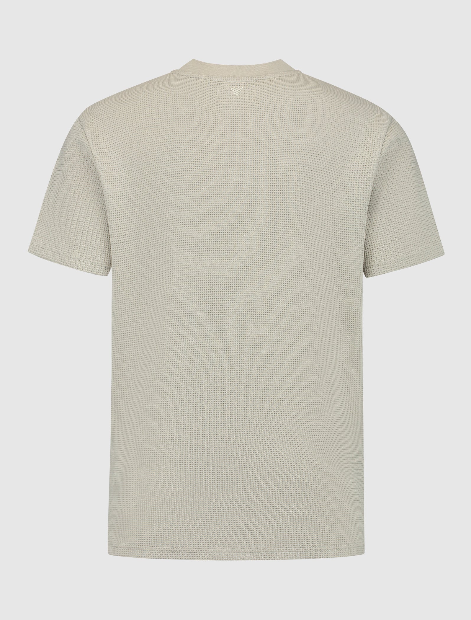 Waffle Structure T-shirt | Sand