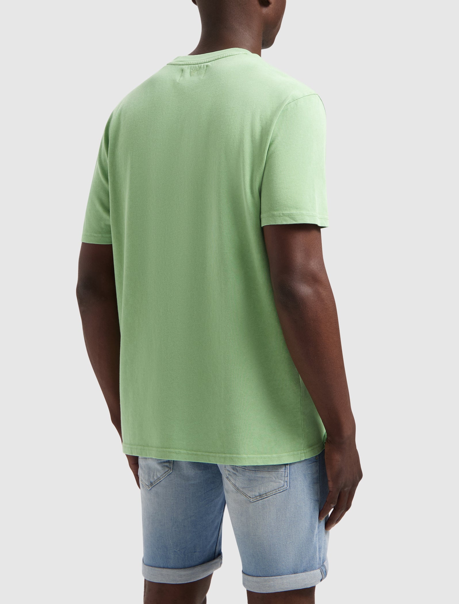 Acid Garment Dye T-shirt | Green