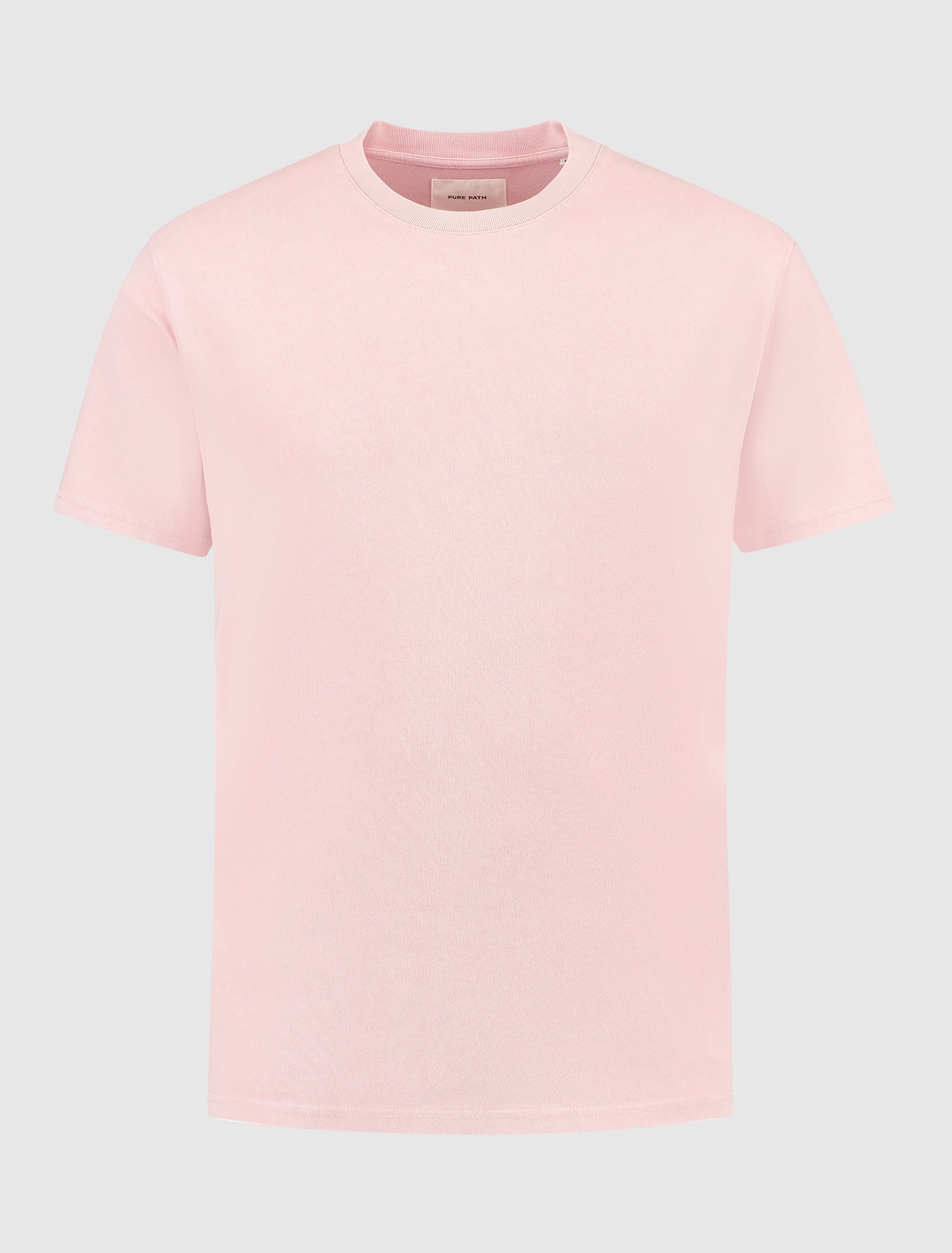 Acid Garment Dye T-shirt | Pink