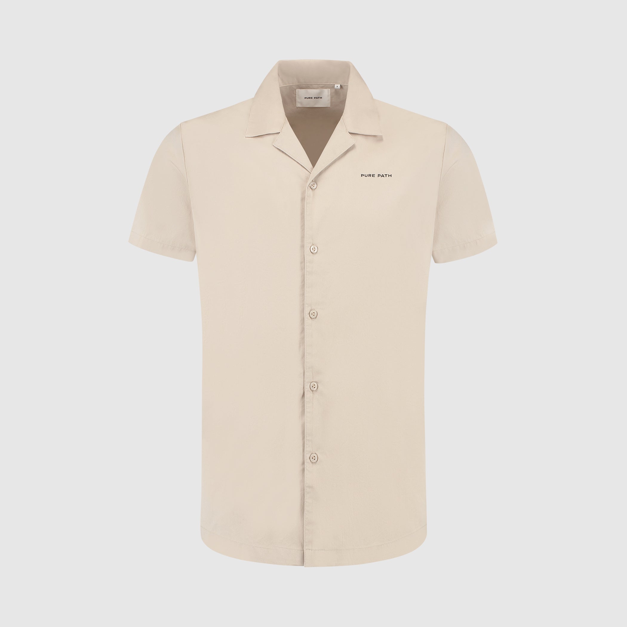 Wordmark Short Sleeve Shirt | Sand