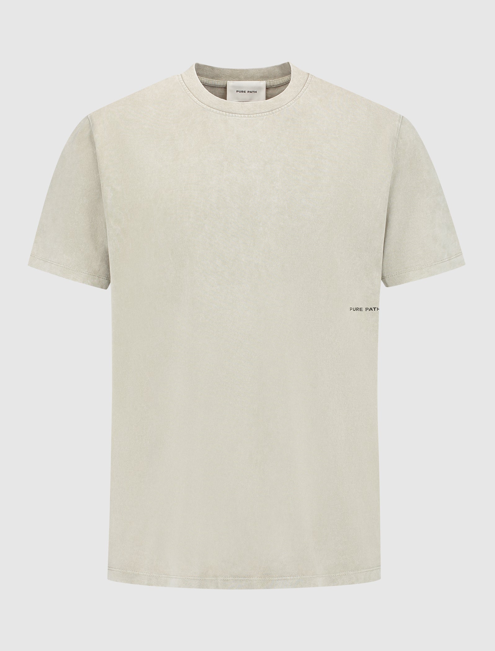 Acid Sideline Wordmark T-shirt | Light Army