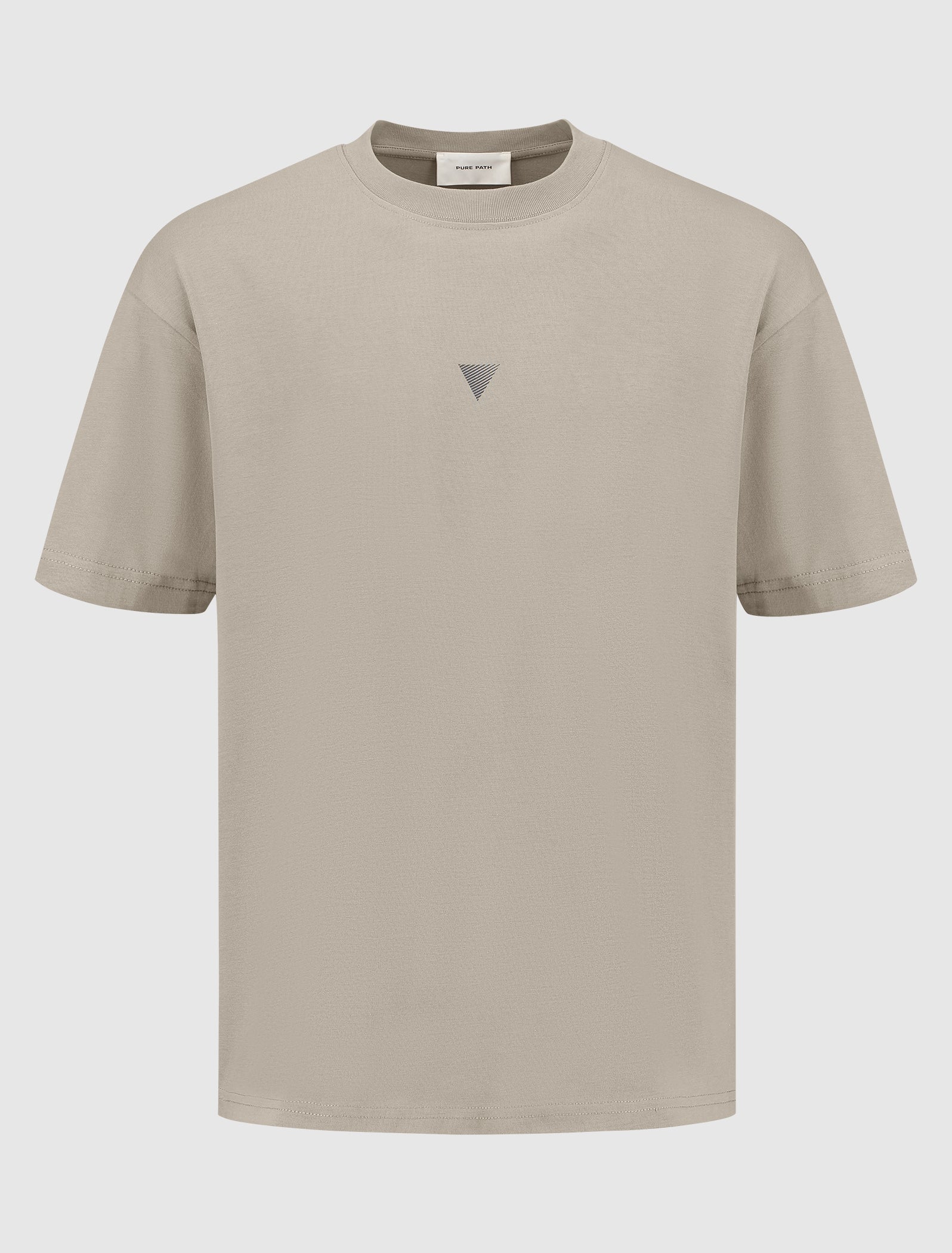 Space Shuttle 3D Blueprint T-shirt | Taupe