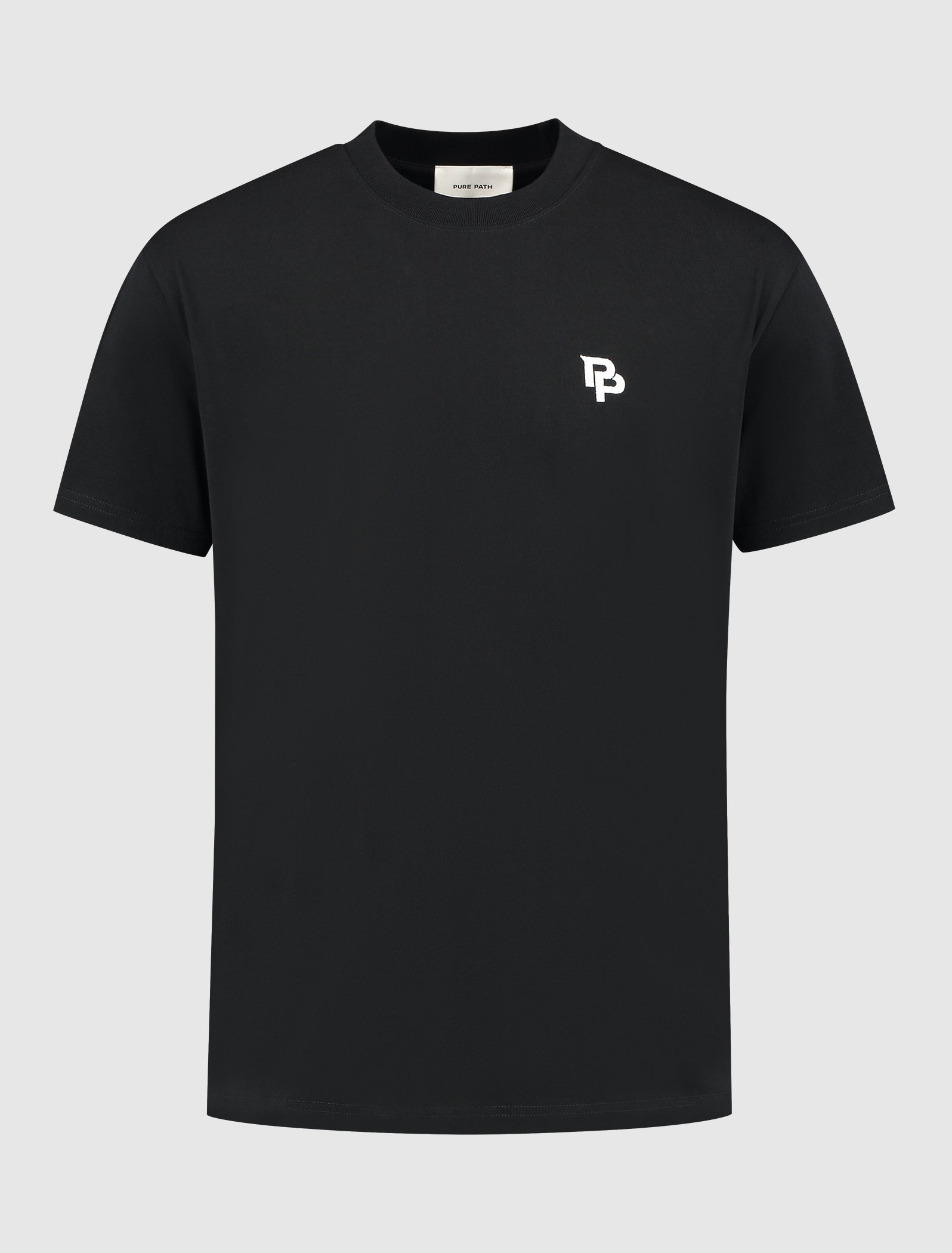 Initials T-shirt | Black