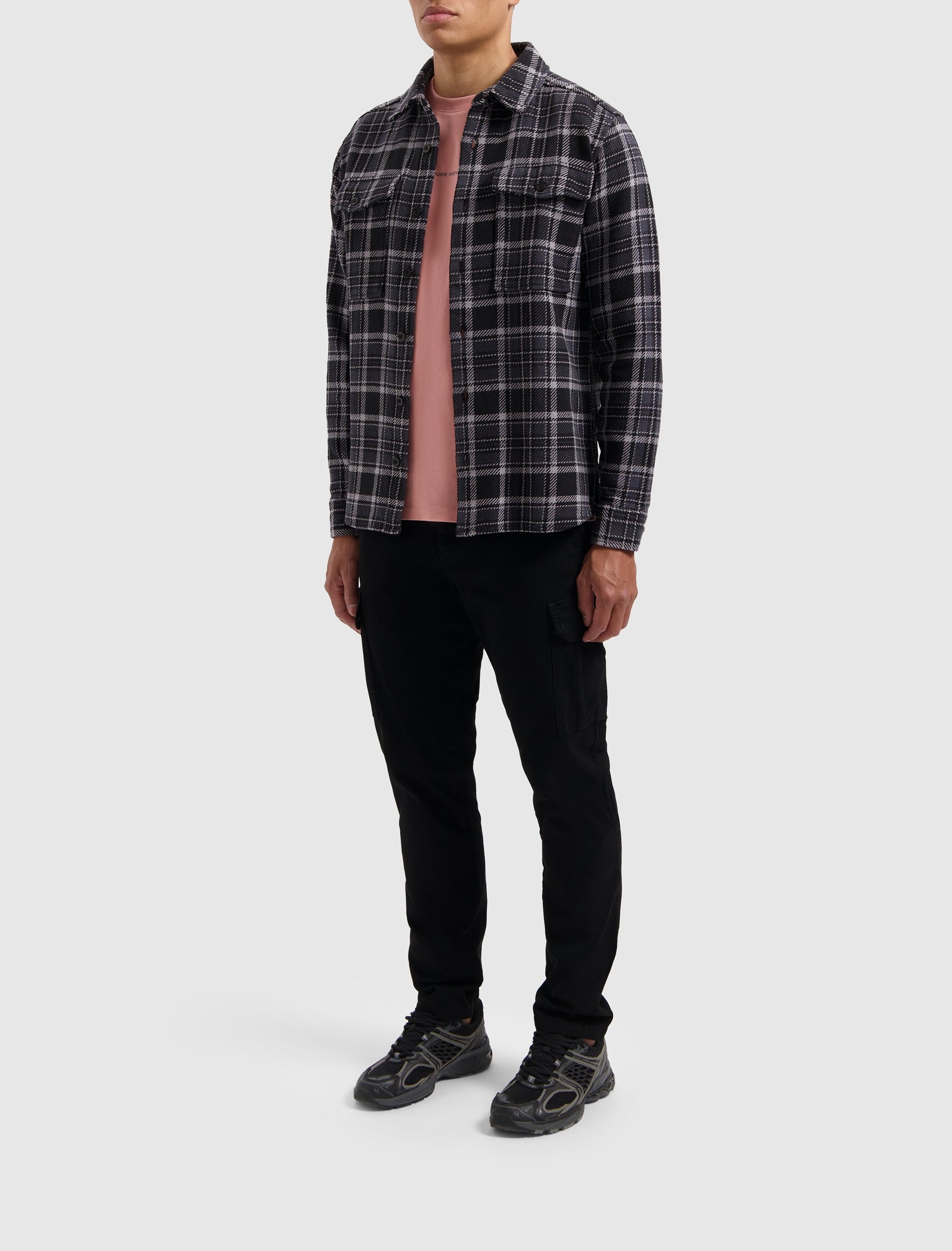 Heavy Twill Checked Shirt | Antra