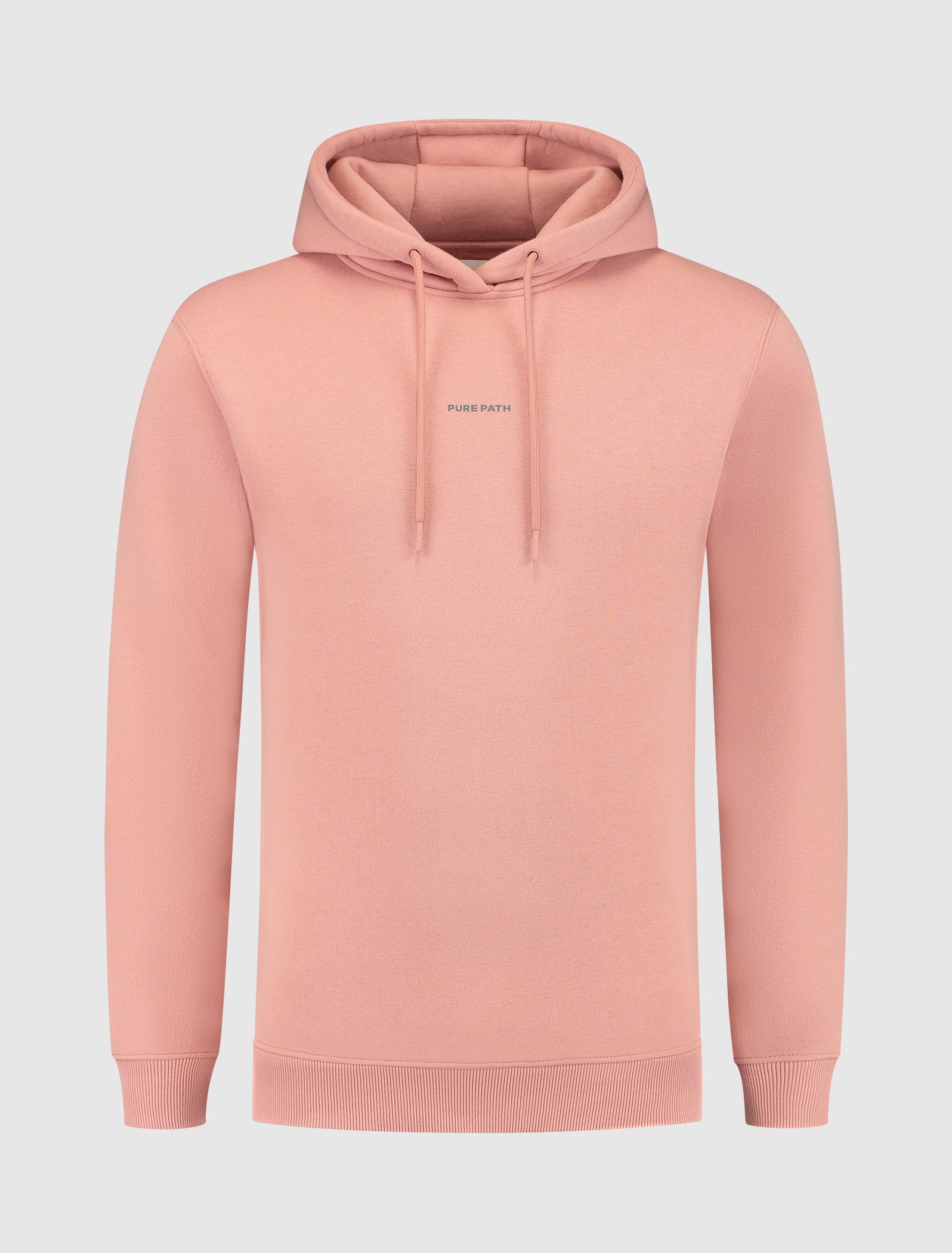 Essential Logo Hoodie Dark Peach Pure Path