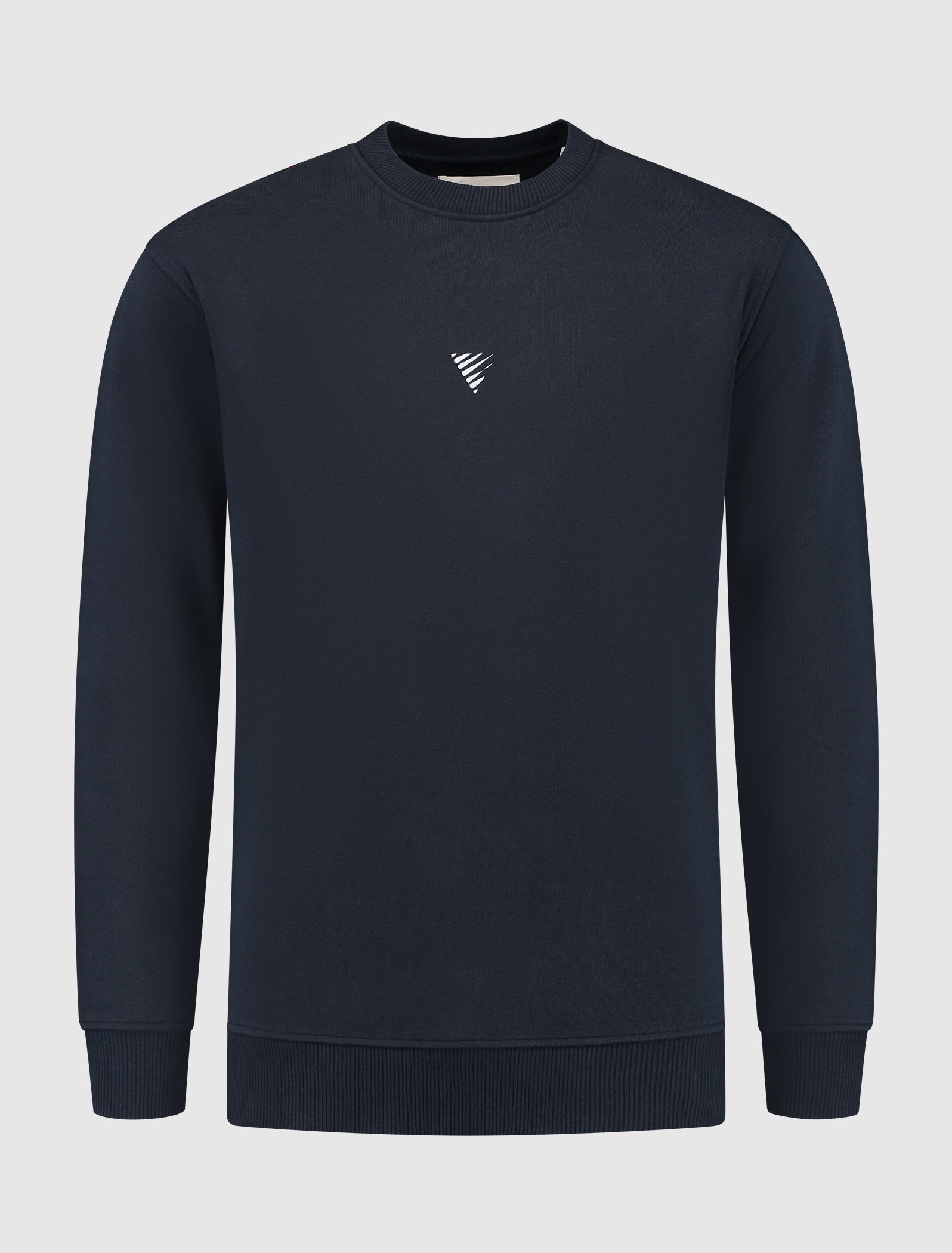 Blurred Wordmark Sweater | Navy