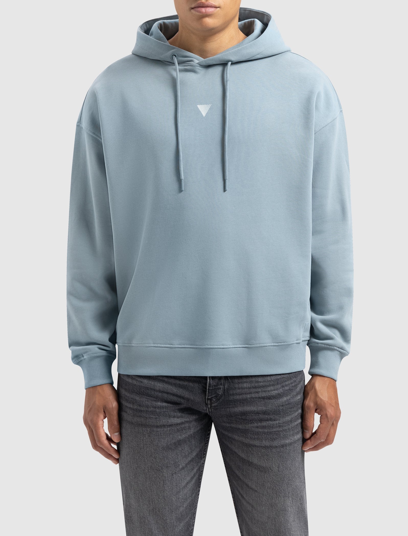 Blue grey hoodie sale