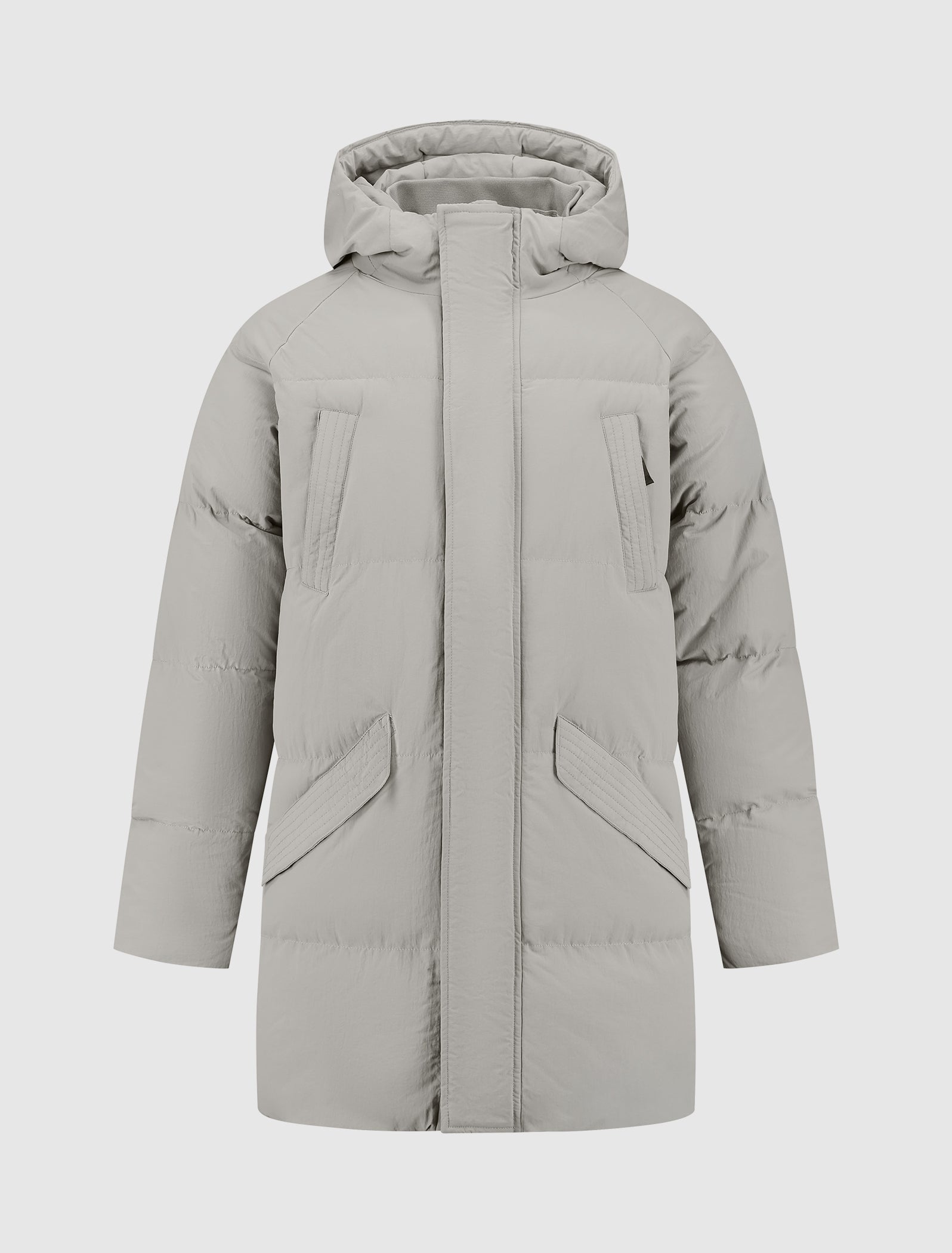 Activewear Parka | Grey Plain