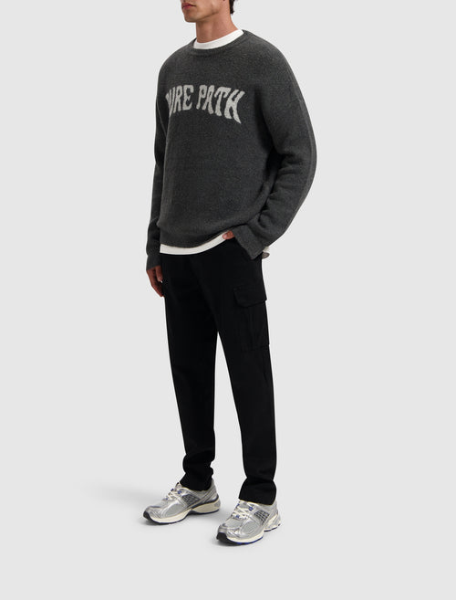 Oversized Crewneck Knitwear | Antra