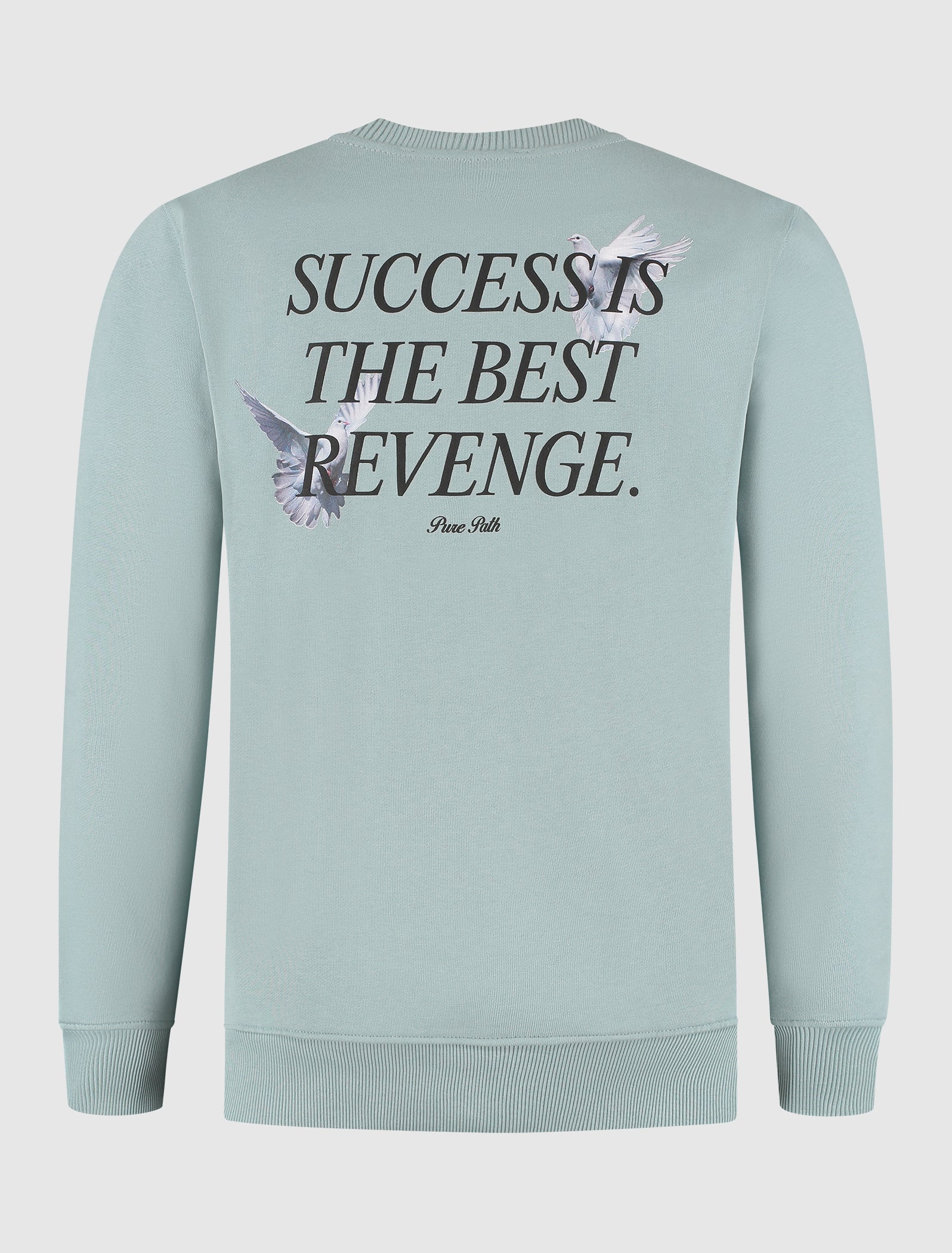 Success Sweater | Blue Grey