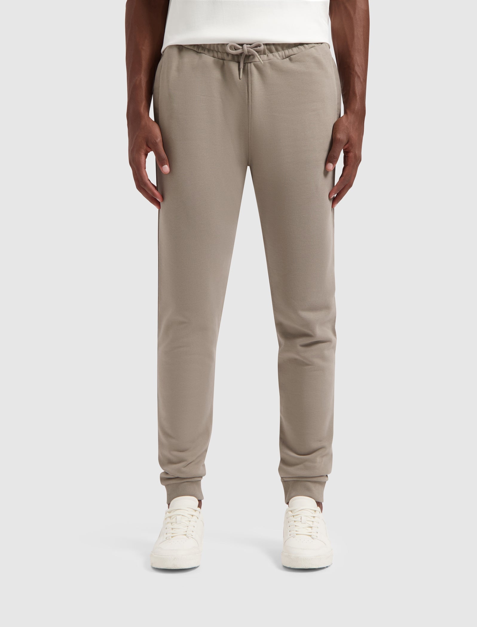 Wordmark Sweatpants | Taupe