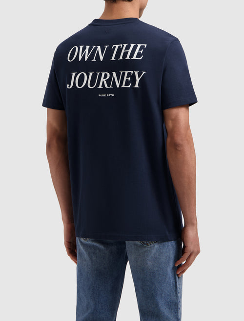 Own The Journey T-shirt | Navy