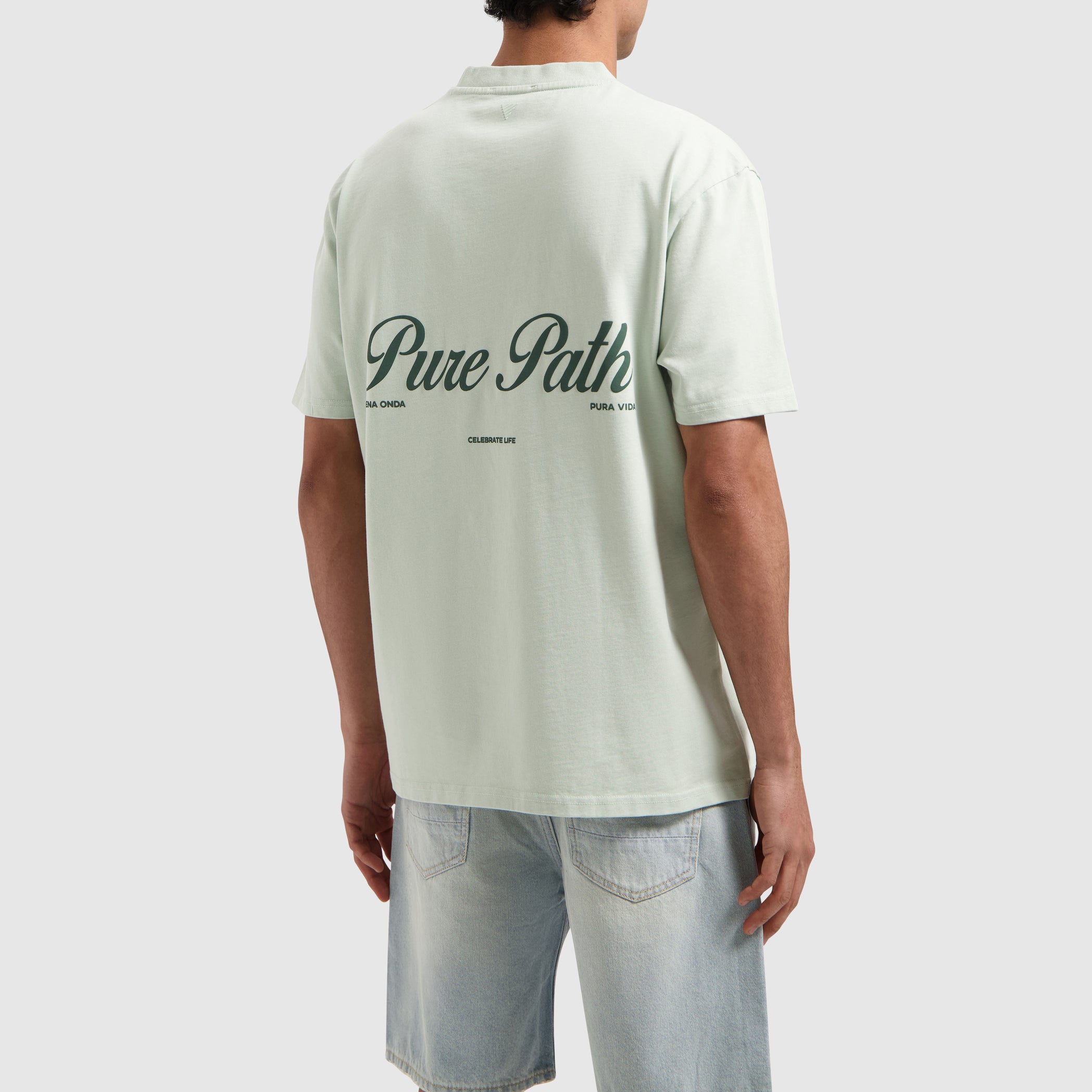 Essence Of Life T-shirt | Light Green