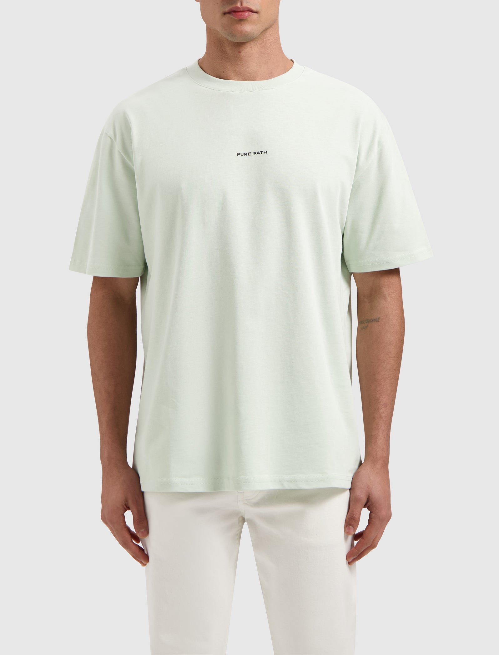 Tropical Crest T-shirt | Light Green