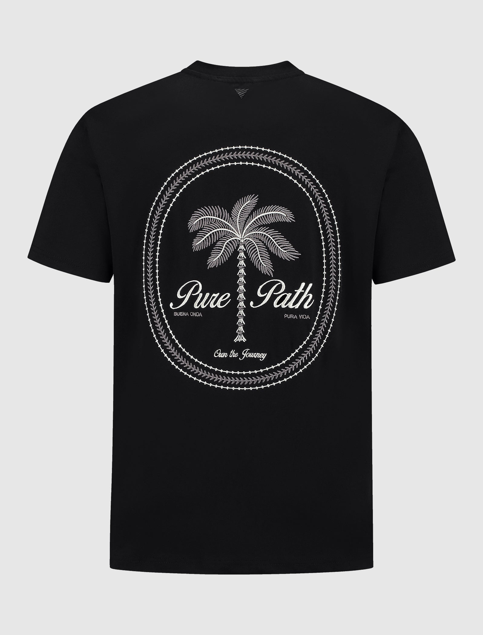 Stitched Paradise T-shirt | Black