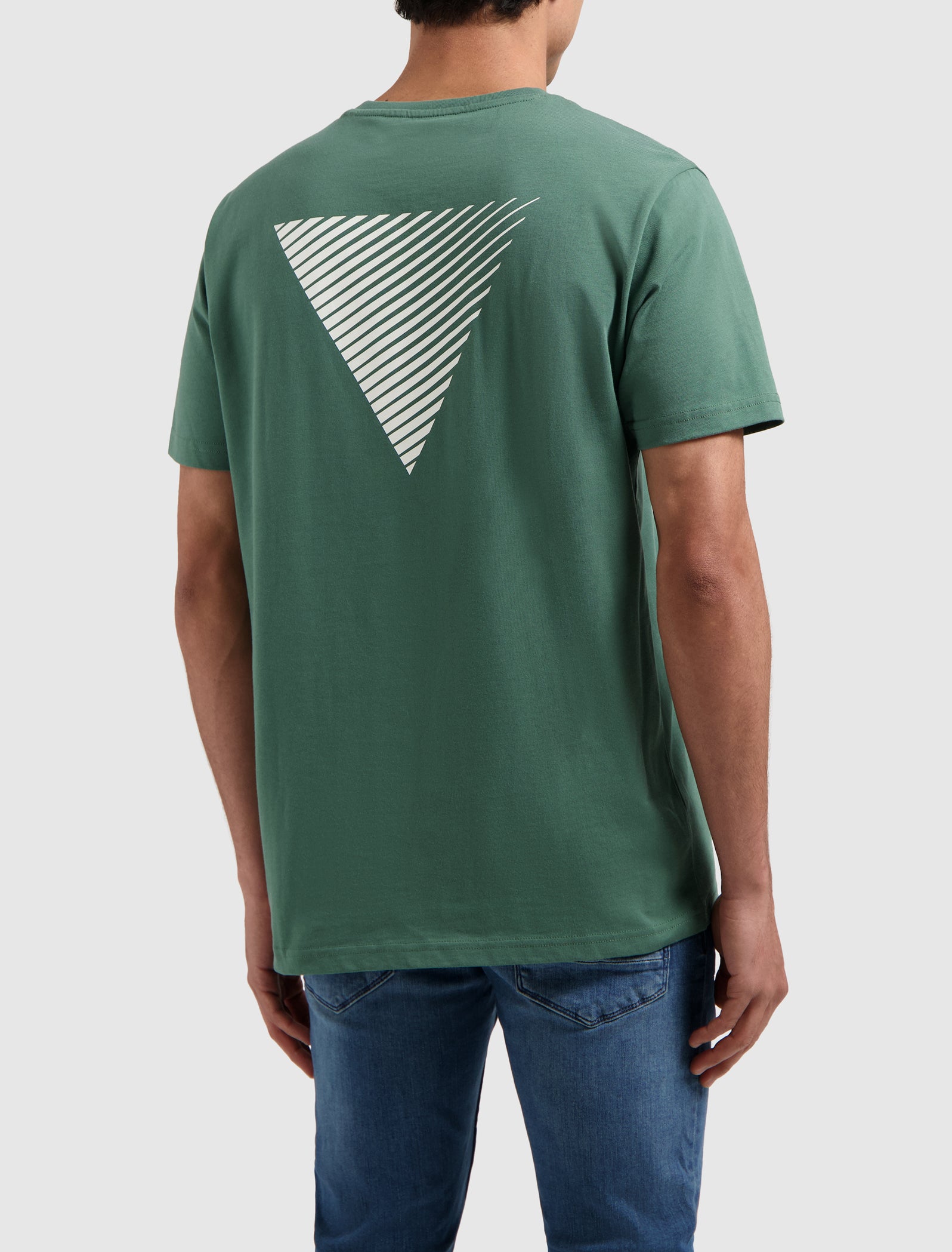 Essential Logo T-shirt | Faded Green