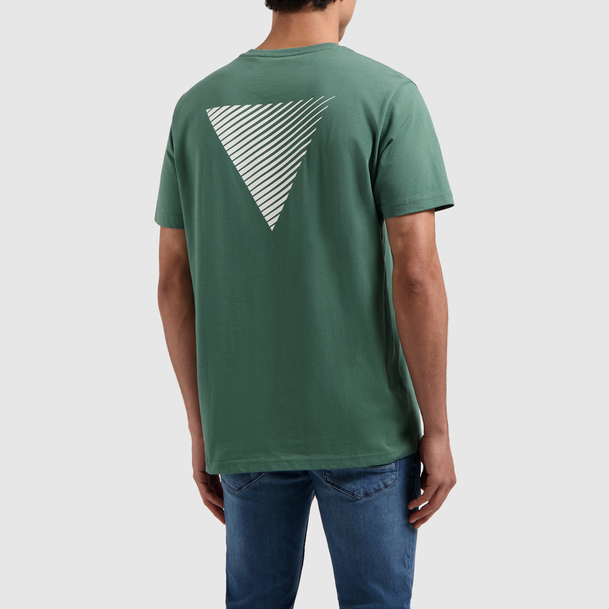 Essential Logo T-shirt | Faded Green