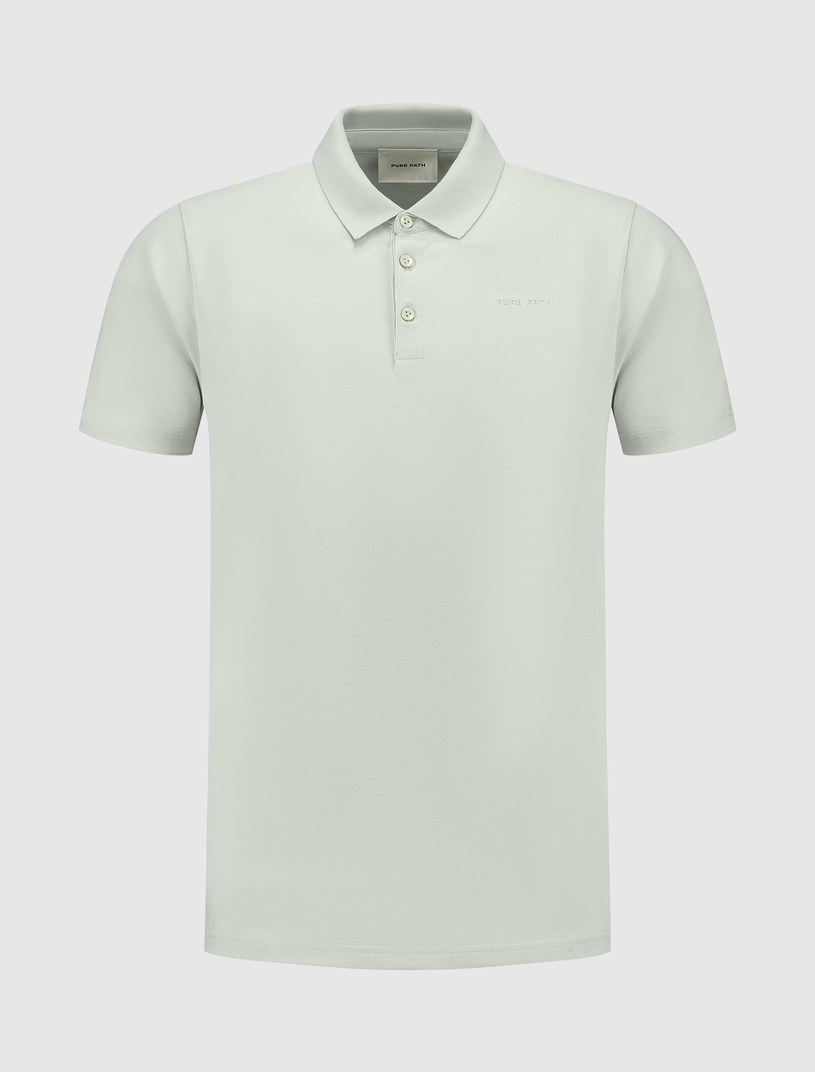 Essential Wordmark Polo | Light Green