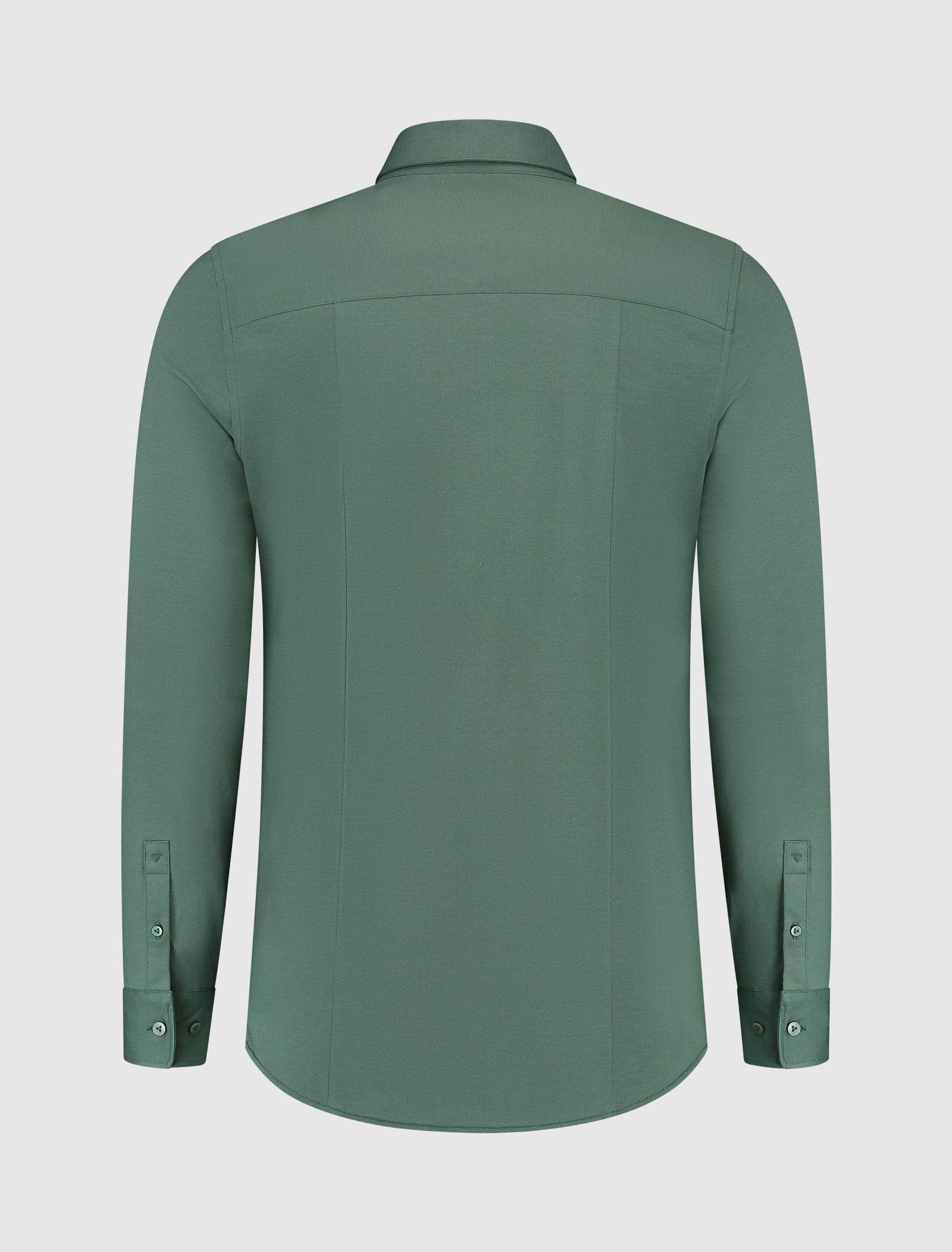 Essential Jersey Shirt | Faded Green