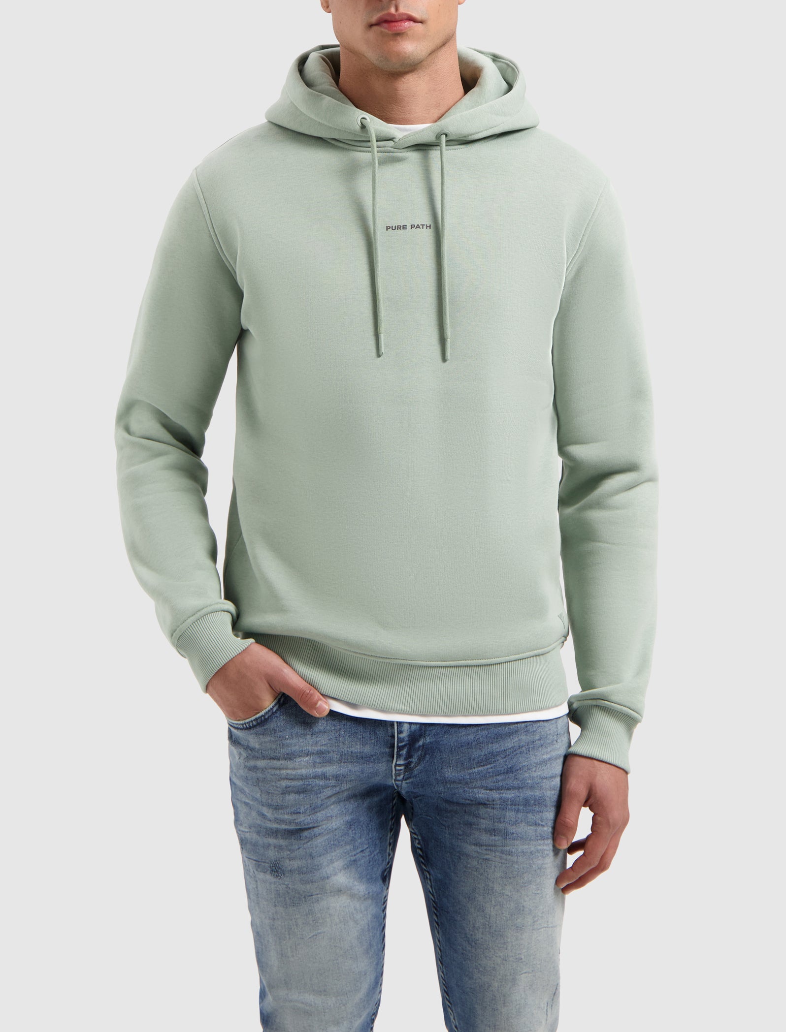 Essential Logo Hoodie | Army Green