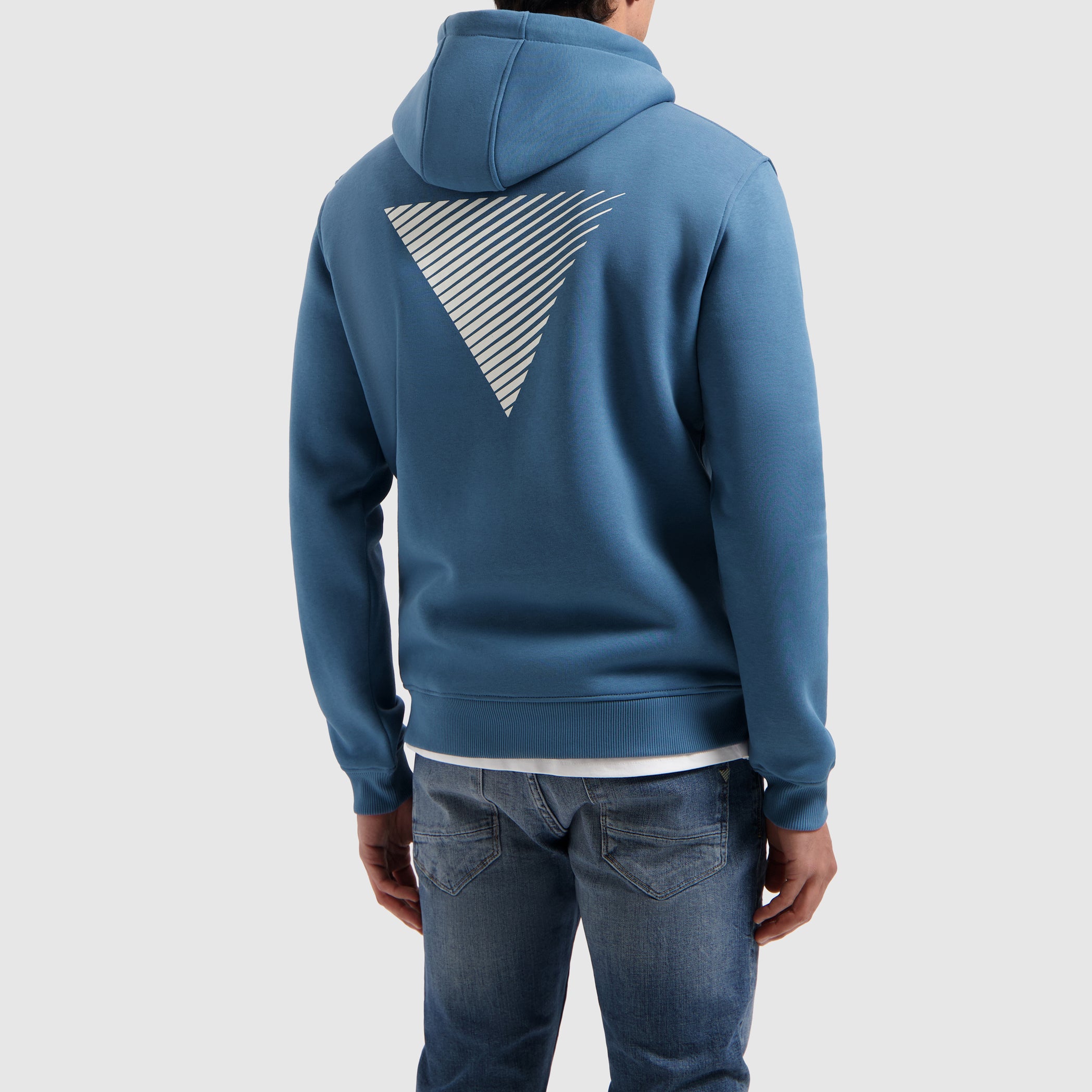 Essential Logo Hoodie | Mid Blue