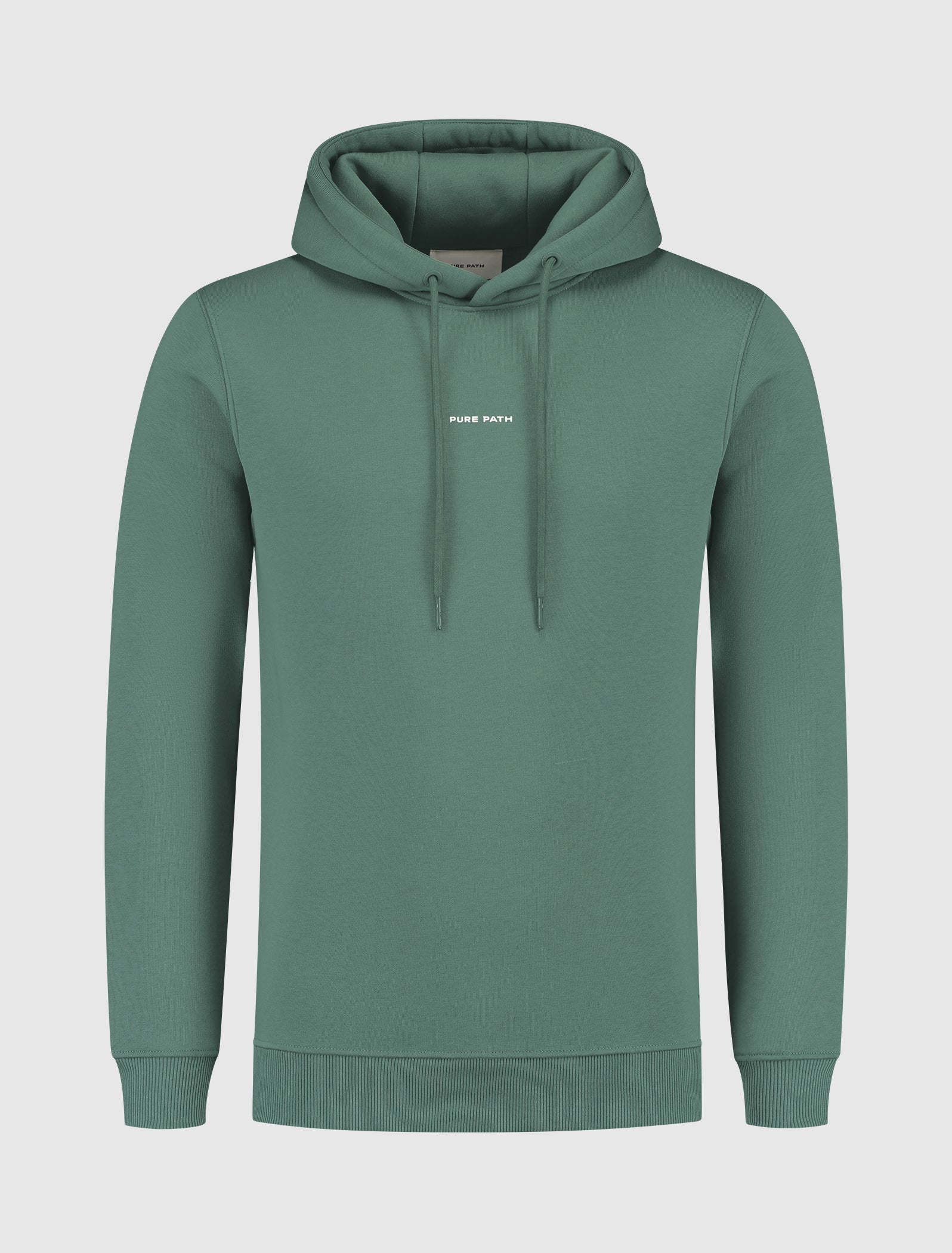 Essential Logo Hoodie | Faded Green