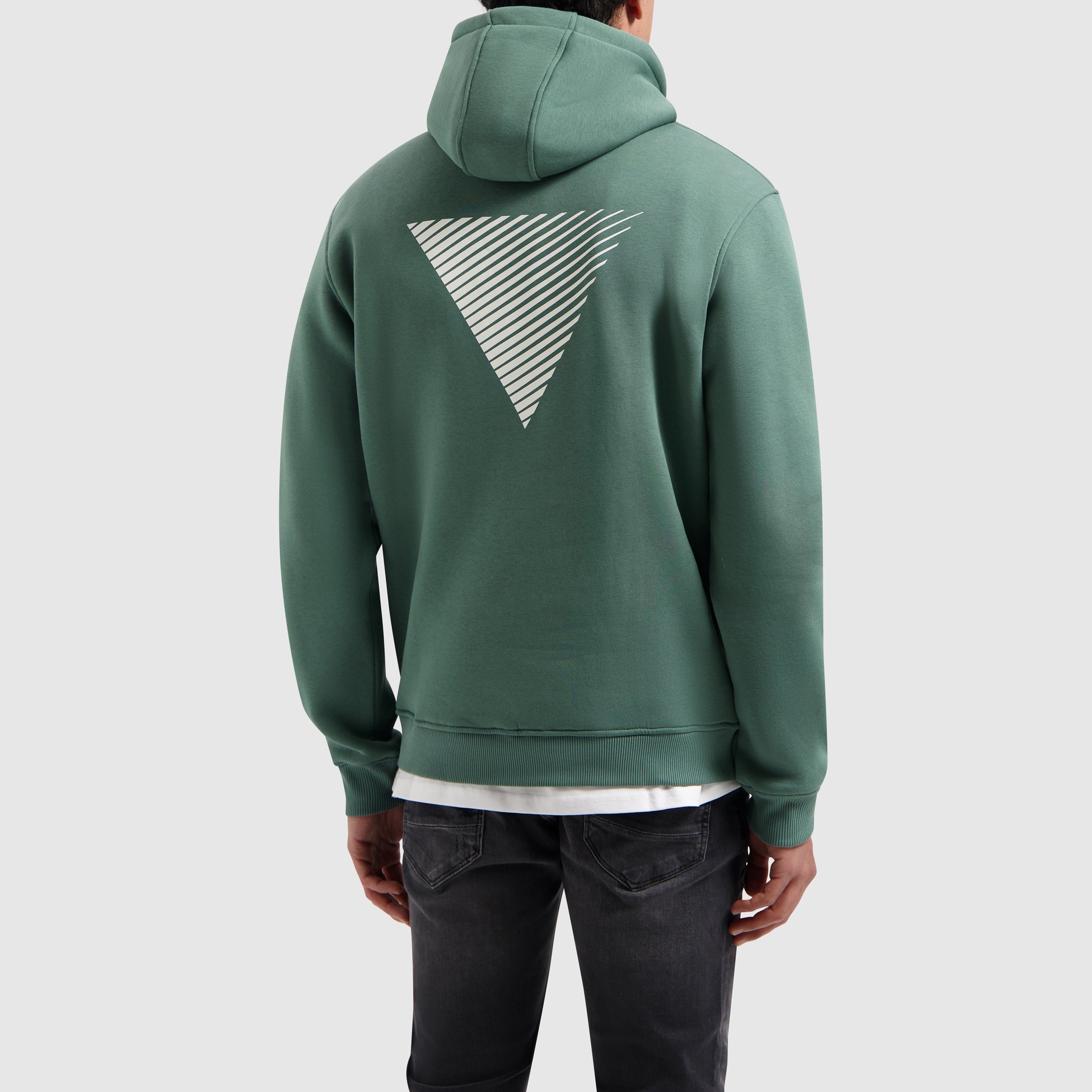 Essential Logo Hoodie | Faded Green