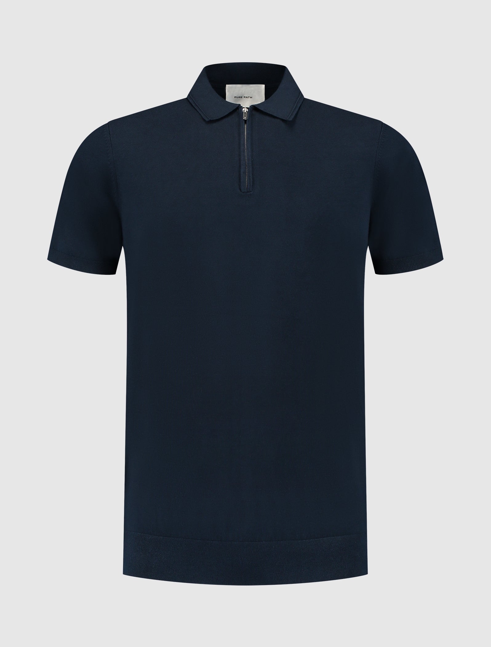 Half-zip Knitwear Polo | Navy