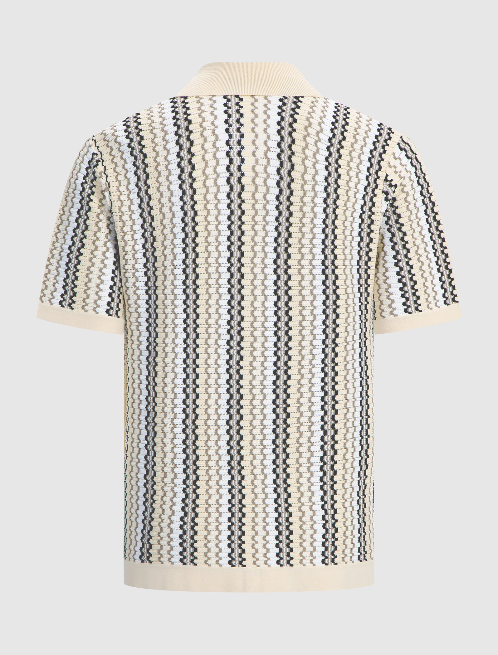 Ajour Knitwear Shirt | Sand