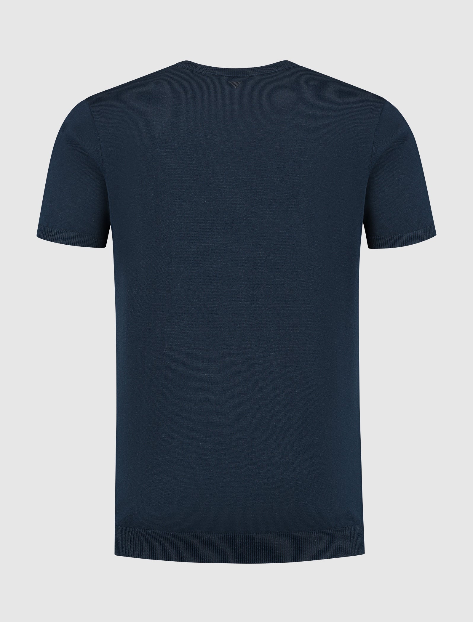 Braided Knitwear T-shirt | Navy