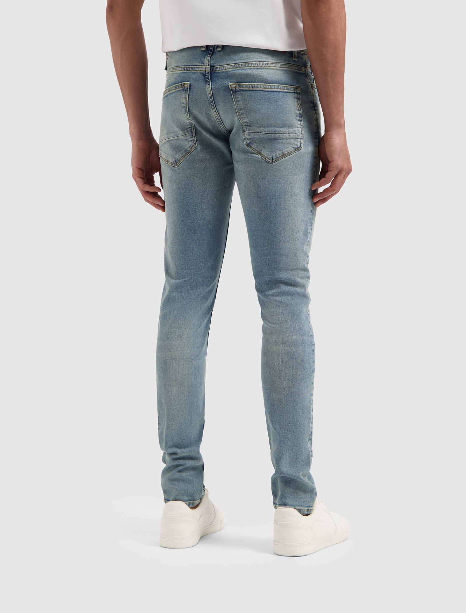 The Jone Skinny Fit Jeans | Denim Blue Green