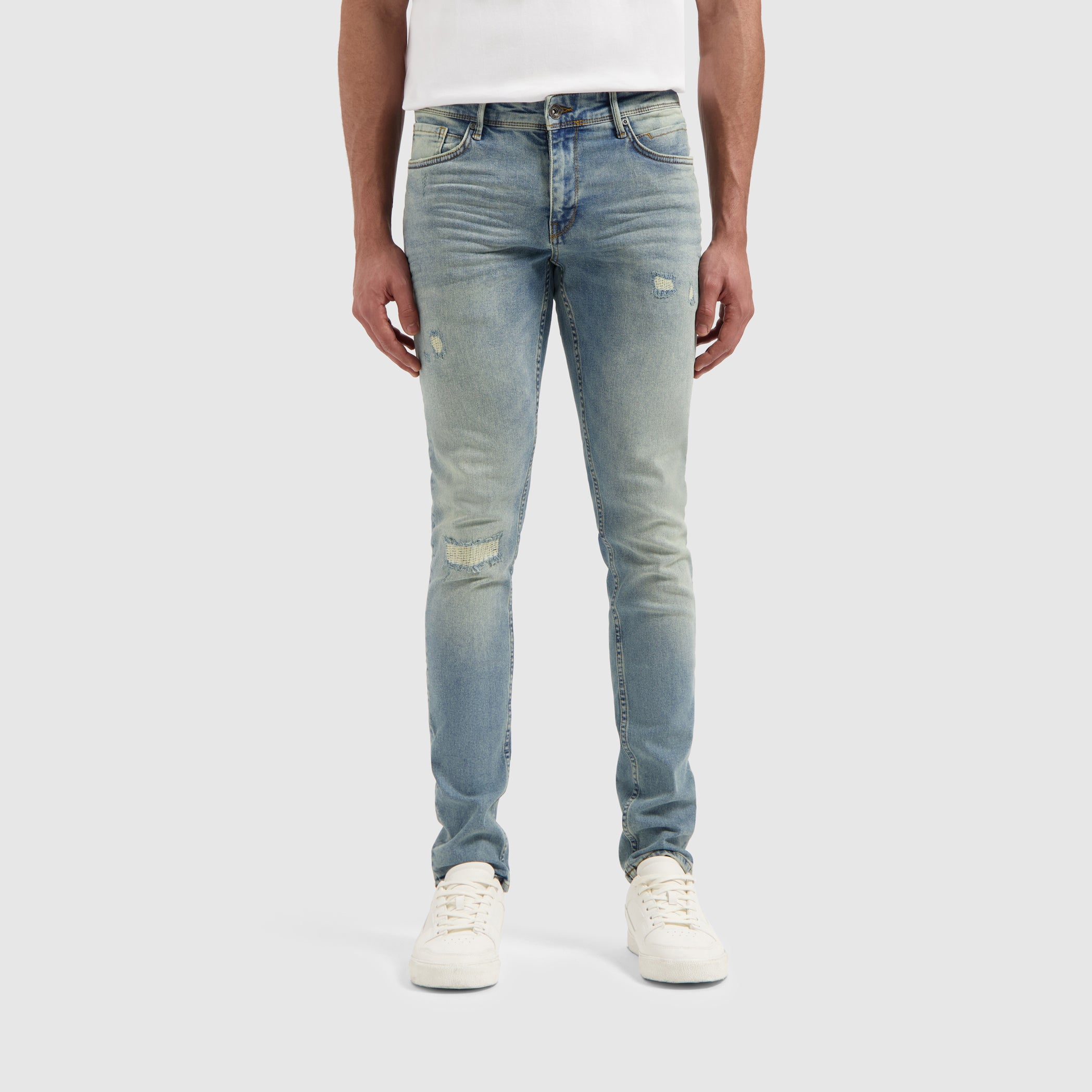 The Jone Skinny Fit Jeans | Denim Blue Green