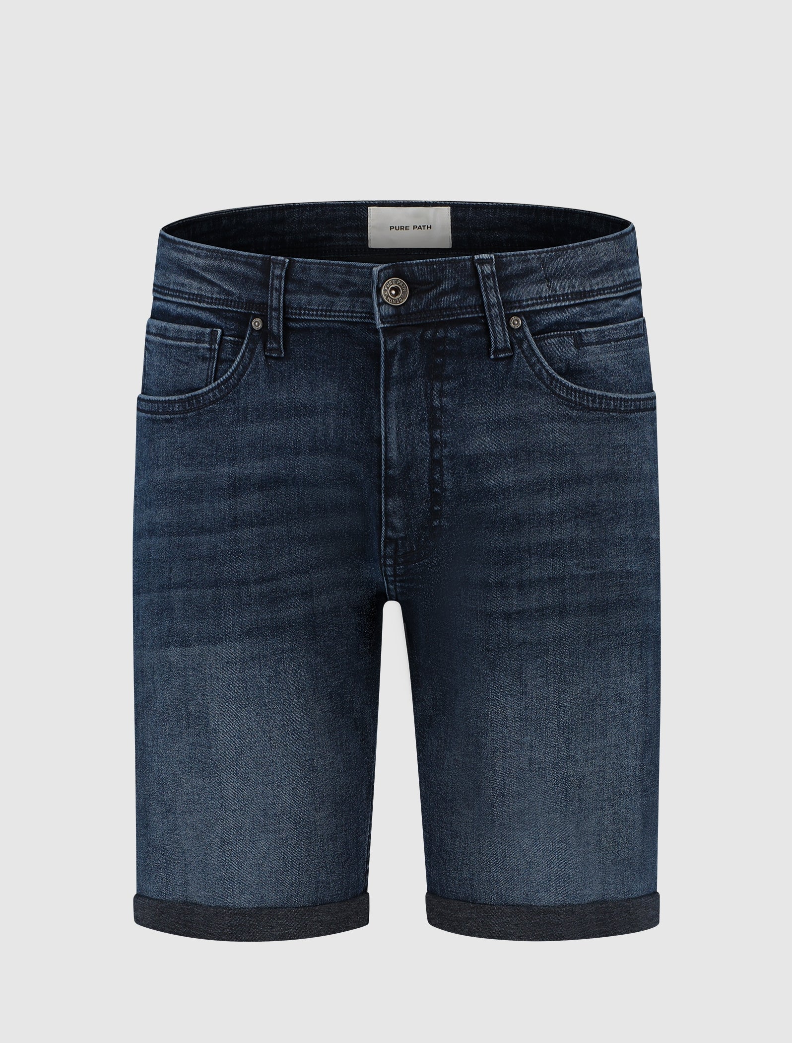 The Miles Slim fit shorts | Denim Dark Blue