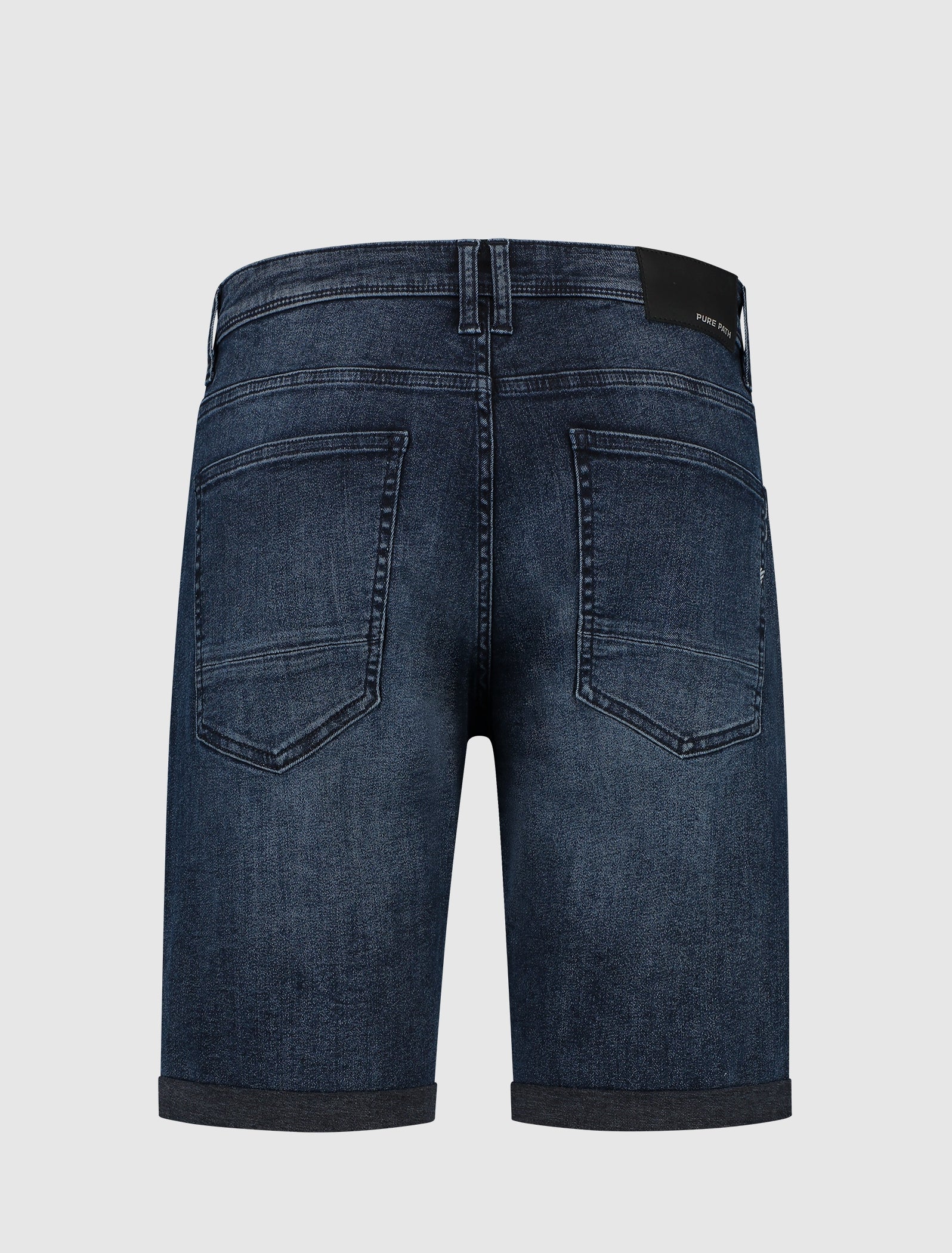 The Miles Slim fit shorts | Denim Dark Blue