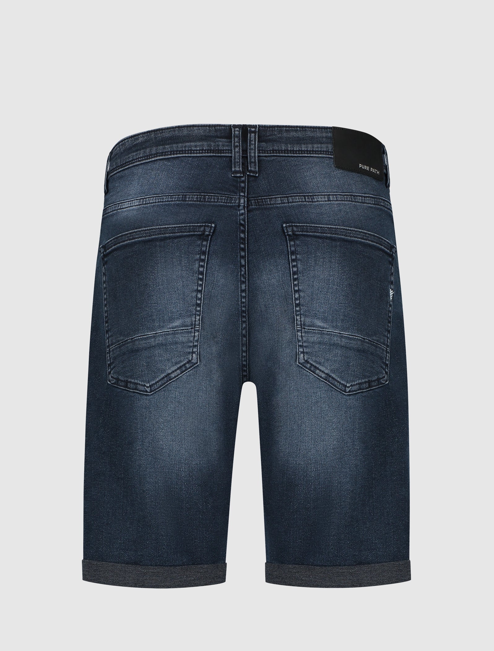 The Miles Slim fit shorts | Denim Dark Grey