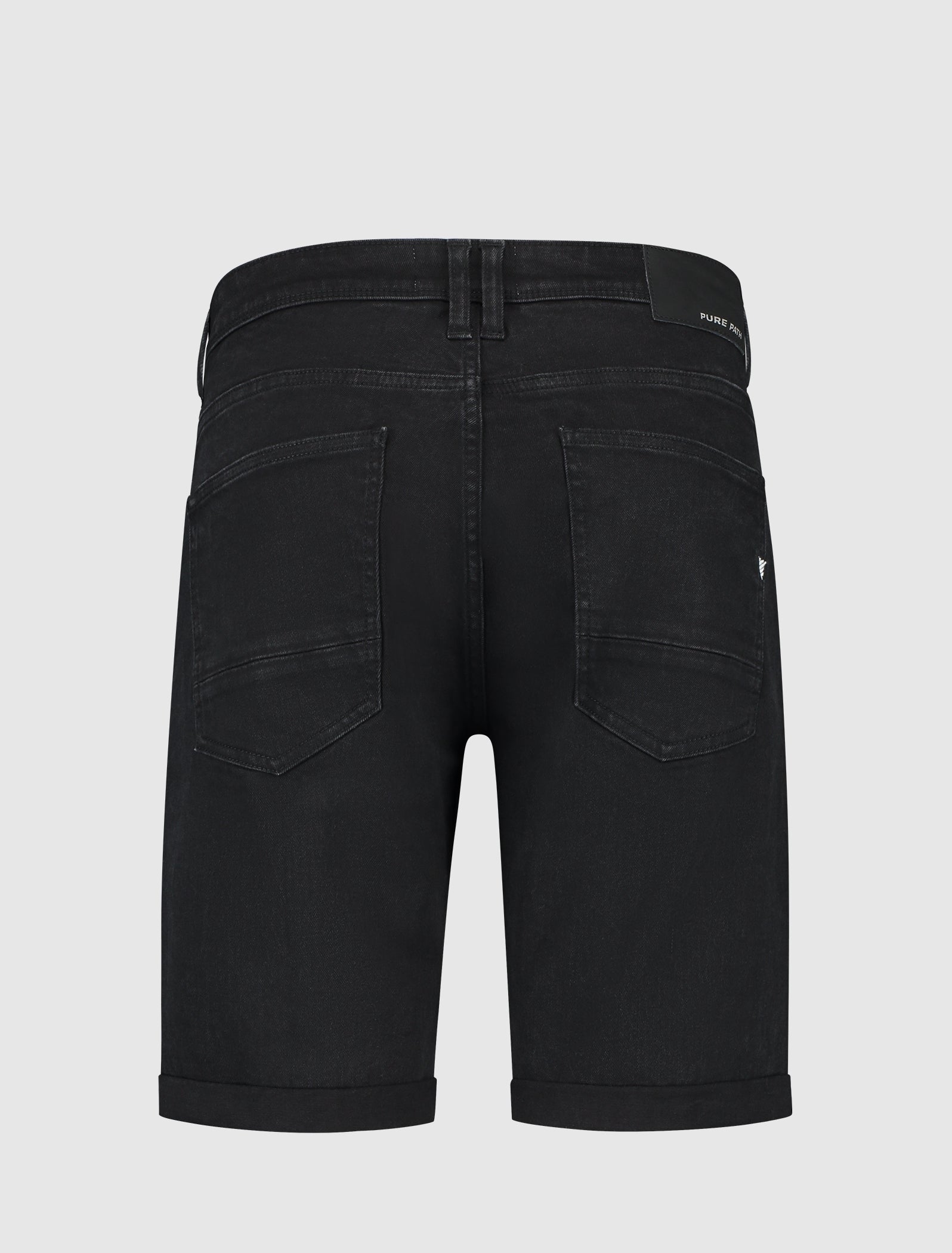 The Miles Slim fit shorts | Denim Dark Grey